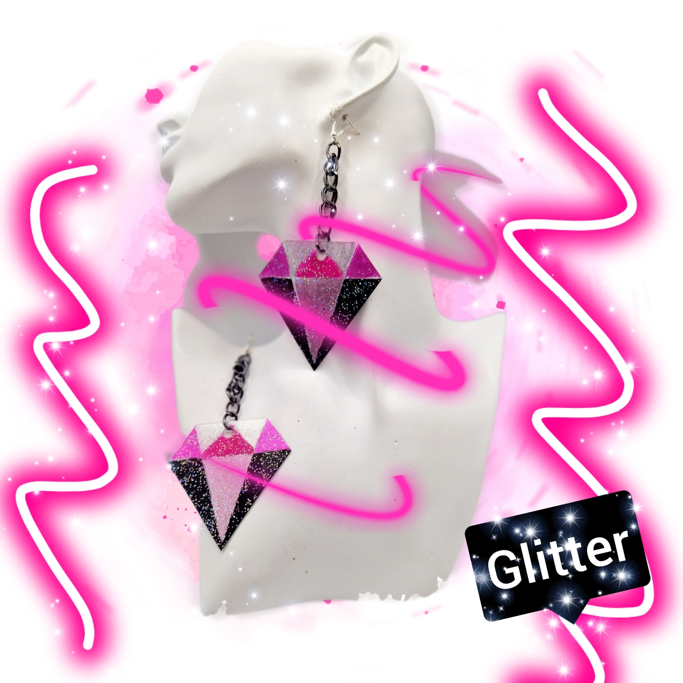 ORECCHINI GLITTER